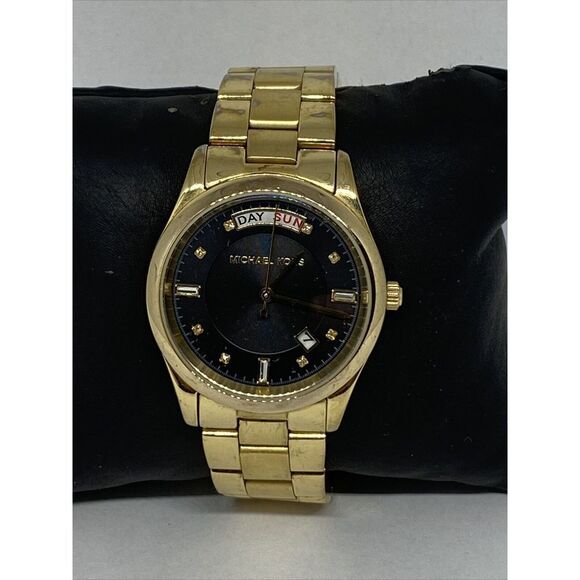 Michael Kors Colette MK6070 Women's Gold Stainless Steel Analog Dial Watch MP728 - Picture 3 of 12